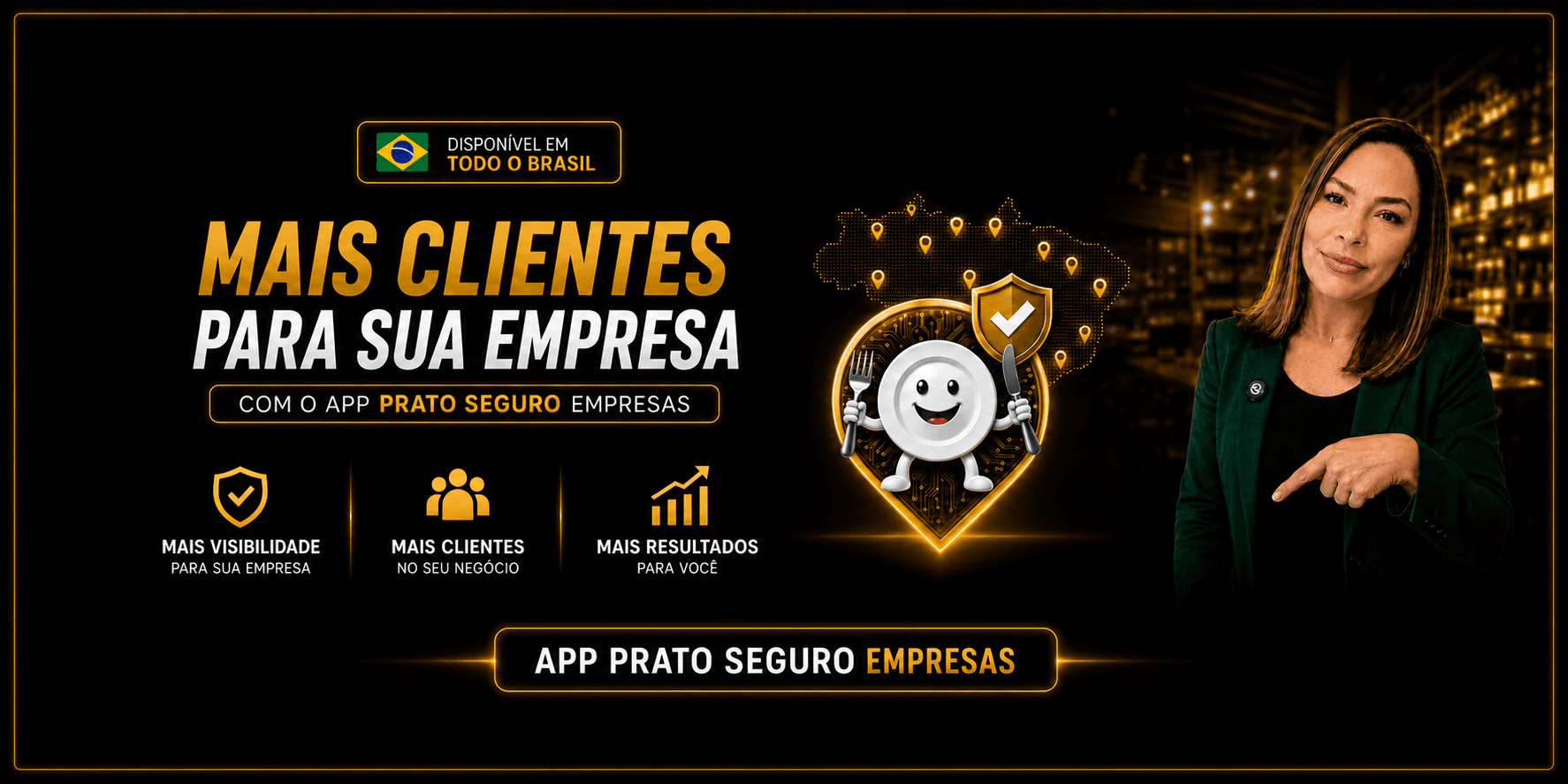 Apresentação do Prato Seguro para empresas