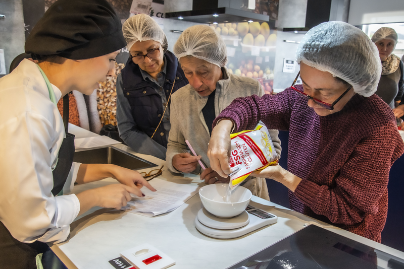 Oficina de culinária inclusiva em Curitiba